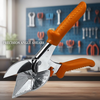 Denlio® Adjustable Miter Shears – Versatile Precision Tool for Moulding, Trim, and Home Repair Projects (45°–135°)
